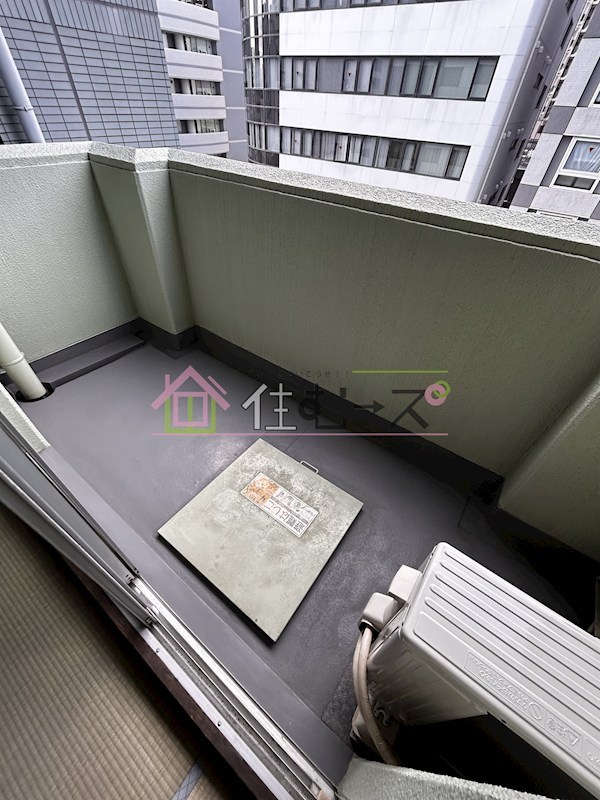 白倉マンション ベランダ