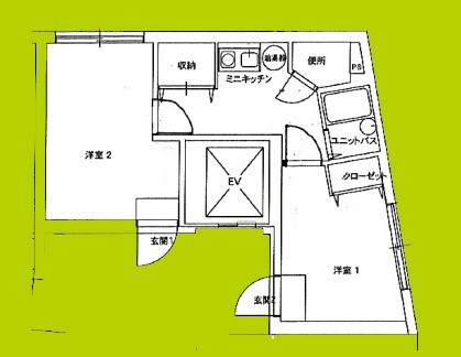 リヴィエール淀 間取り