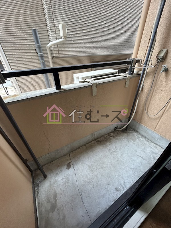 おしゃれ館新森 ベランダ