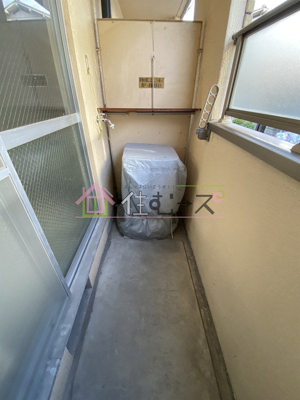 リサ上新庄 ベランダ