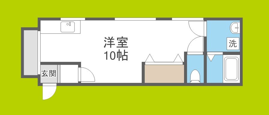 マンションフクハラ 間取り