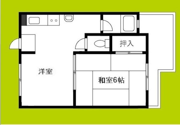 Ｕ．Ｊ．ビル豊里 間取り