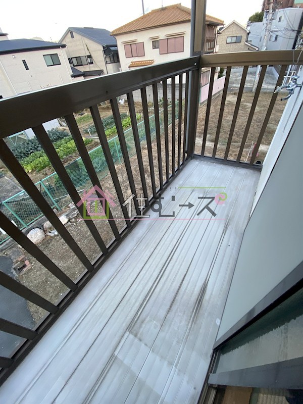 南江口３-8-3貸家 ベランダ