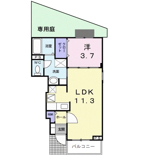 クレメント 間取り