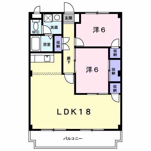 アネックス翠香園 間取り