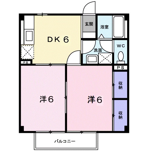 メゾン・フルール 間取り
