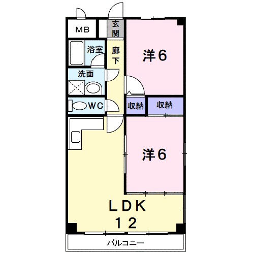 サンクレールⅡ 間取り