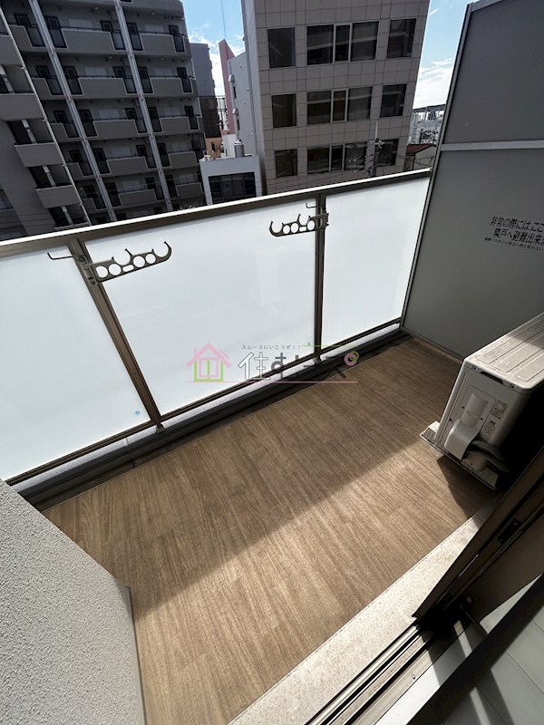 エスリードレジデンス大阪グランノースⅡ ベランダ
