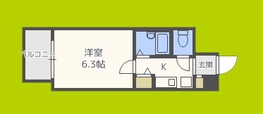 エスティライフ梅田新道 間取り