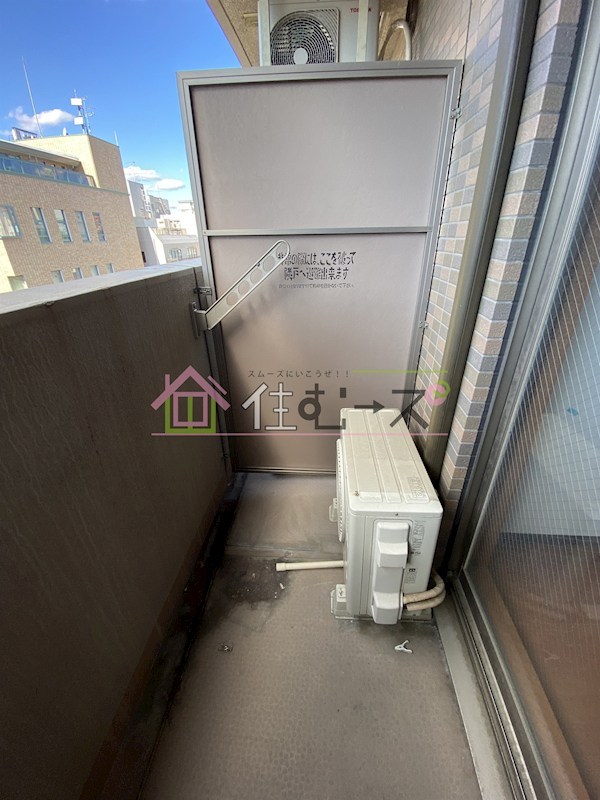 ラナップスクエア大阪城西 ベランダ