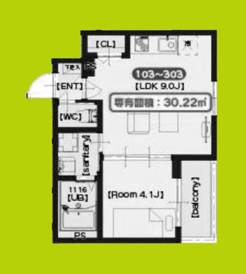 オリエンタルコート千本北 間取り