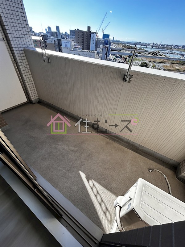 エイペックス北梅田 ベランダ