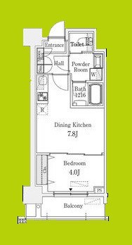 京町堀ビューアパートメント 間取り