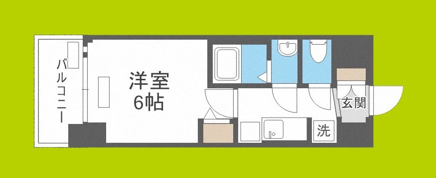 グランカリテ北梅田 間取り