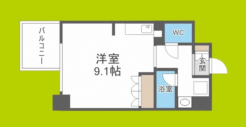 エスティライフ大阪都島 間取り