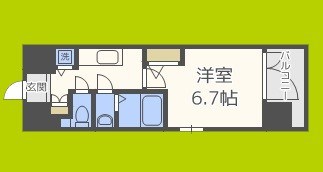 エスリード松屋町SOUTH 間取り