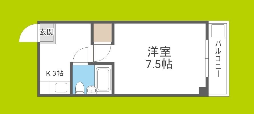 蔵王ハイツ 間取り