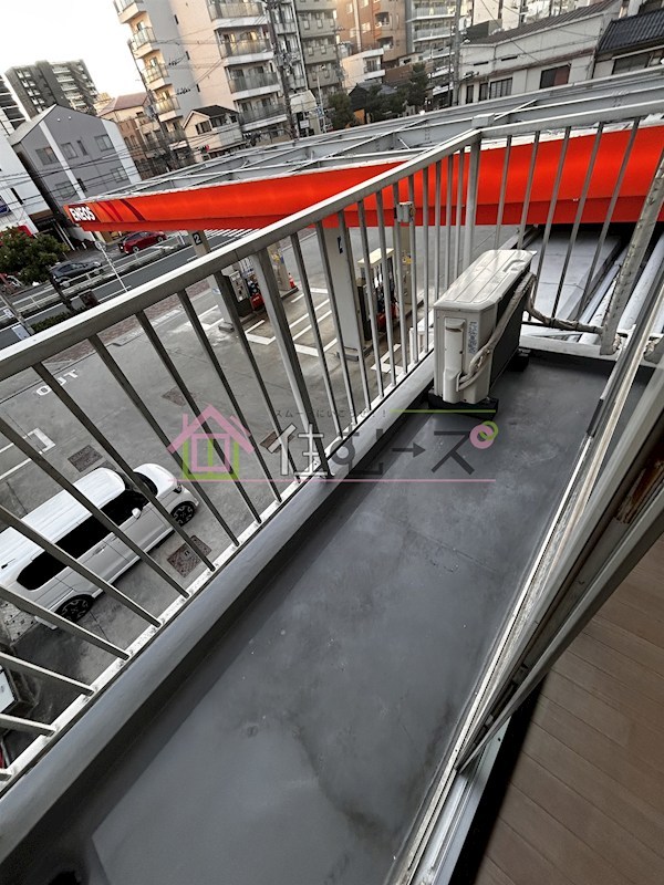 蔵王ハイツ ベランダ