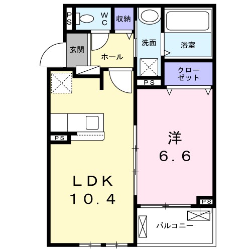 レイアフォレストⅢ 間取り