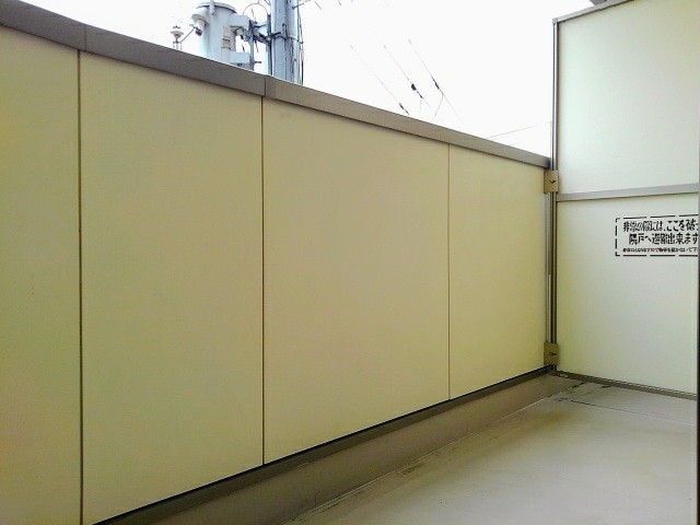 ハピネス浦江 ベランダ