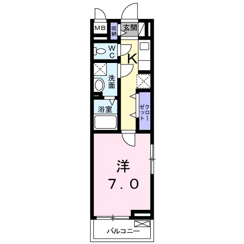 プリティ－堺 間取り