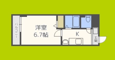 フローライト新大阪 間取り