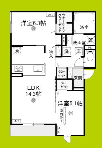 D-residence墨江 間取り