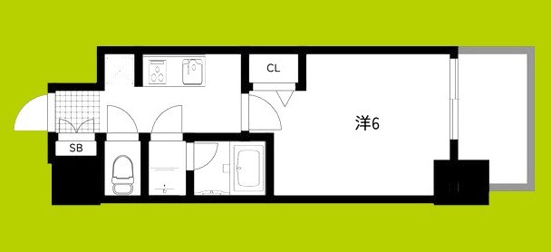 フォーリアライズ難波リアン 間取り図