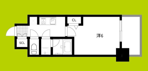 フォーリアライズ難波リアン 間取り図