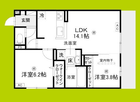 D-residence墨江 間取り