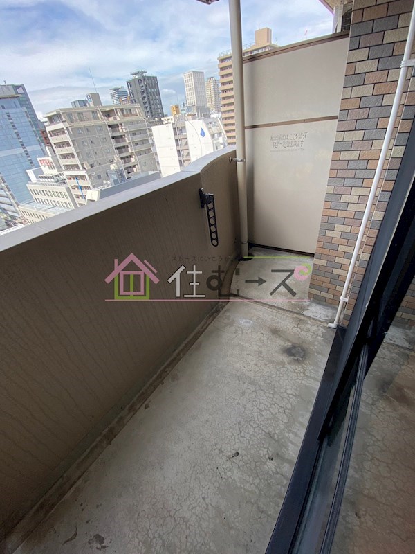 ローズコーポ本町 ベランダ