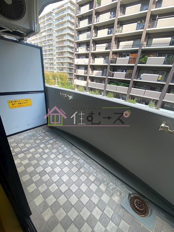 ノルデンハイム東三国 ベランダ