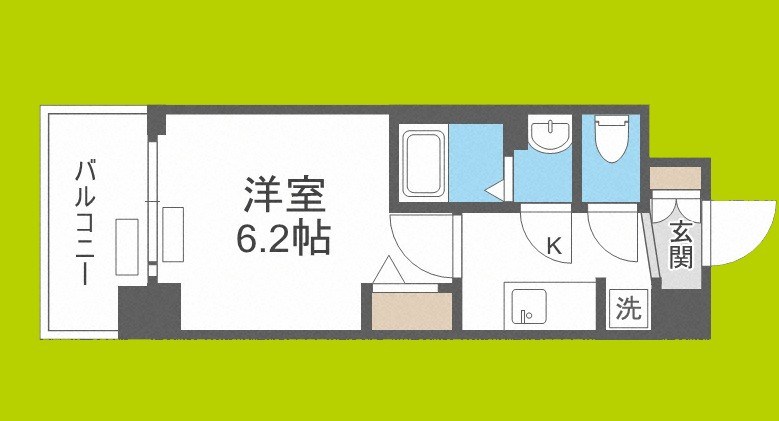 グランカリテ九条南 間取り