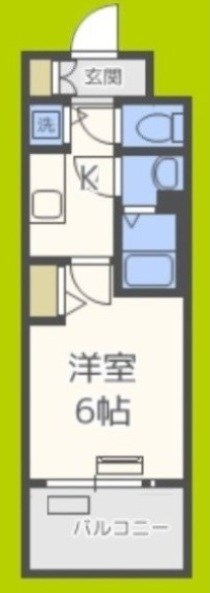 レオンコンフォート阿波座西 間取り