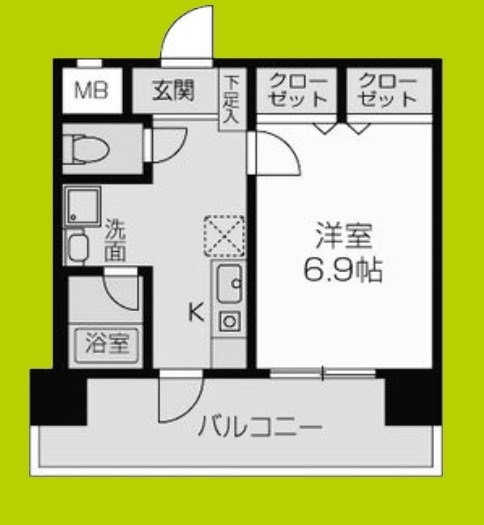 willDo難波wⅡ 間取り