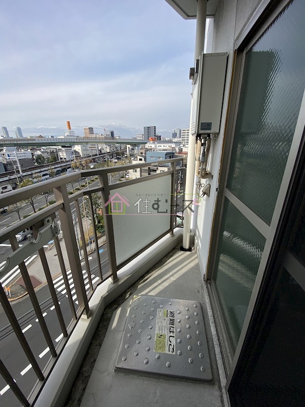 グランパシフィック芦原橋駅前 ベランダ