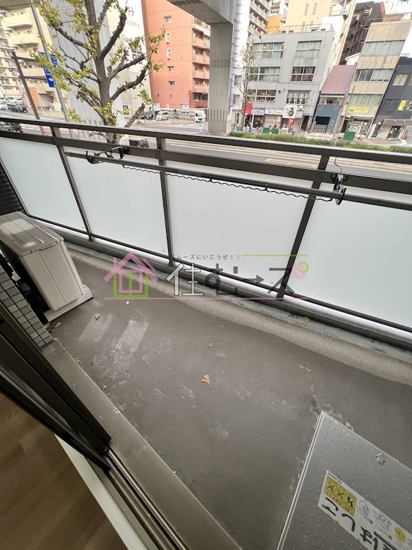 エスリード阿波座ノースプレイス ベランダ