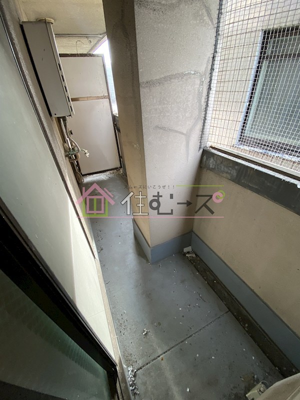 ラパンジール恵美須Ⅲ ベランダ