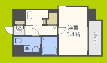 Grandi Utsubo Park 間取り