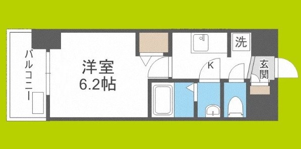 プレサンス難波インフィニティ 間取り