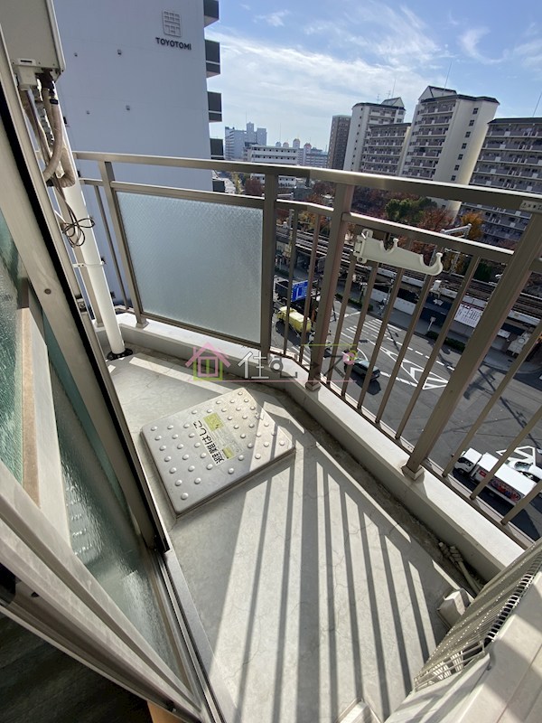 グランパシフィック芦原橋駅前 ベランダ