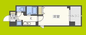 クレアートアドバンス大阪城南 間取り