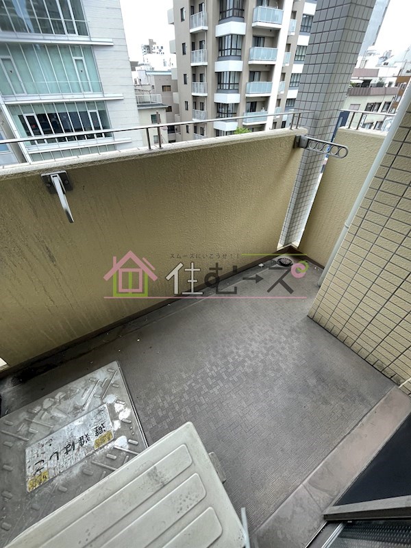 クレアートアドバンス大阪城南 ベランダ