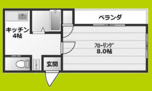 ラパンジール恵美須Ⅲ 間取り