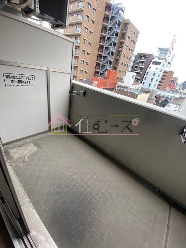エスリード松屋町SOUTH ベランダ