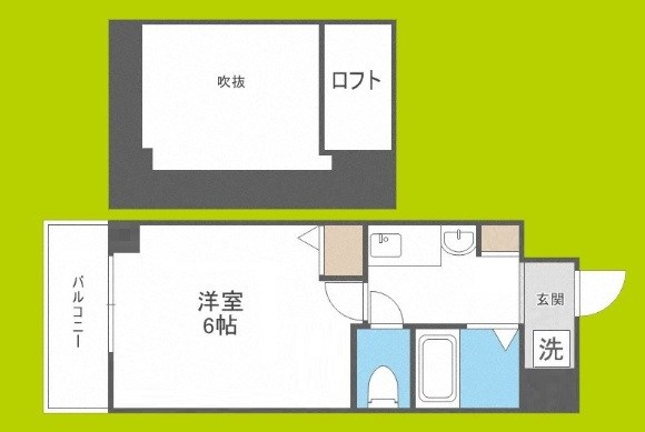 エステムコート難波ミューステージ 間取り