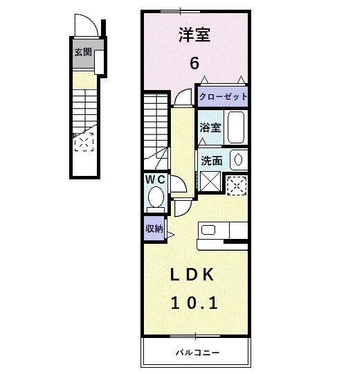 クラールコート 間取り