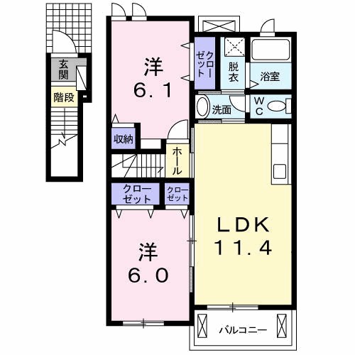 ヴィラ・カンナミ 間取り