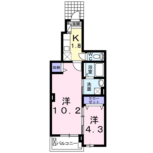 モデッサ司（つかさ） 間取り