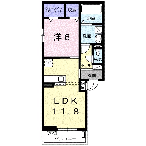 グレイス森小路 間取り